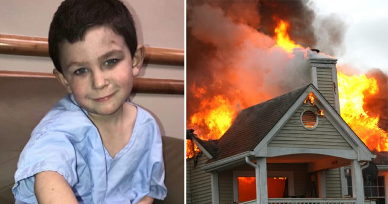 Heroic 5-Year-Old Carries Sister Out Of Burning Home, Then Rushes Back To Help Save 7 Other Family Members.