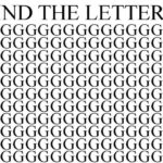 Many people find it difficult to find the letter ‘C’ in the photo / Can you find it?!
