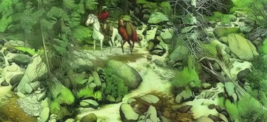 Discover your mental age based on the number of faces you can find in the image