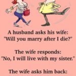 A husband asks his spouse