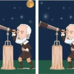 Try to find the differences between the images of the stars in the picture in 15 seconds