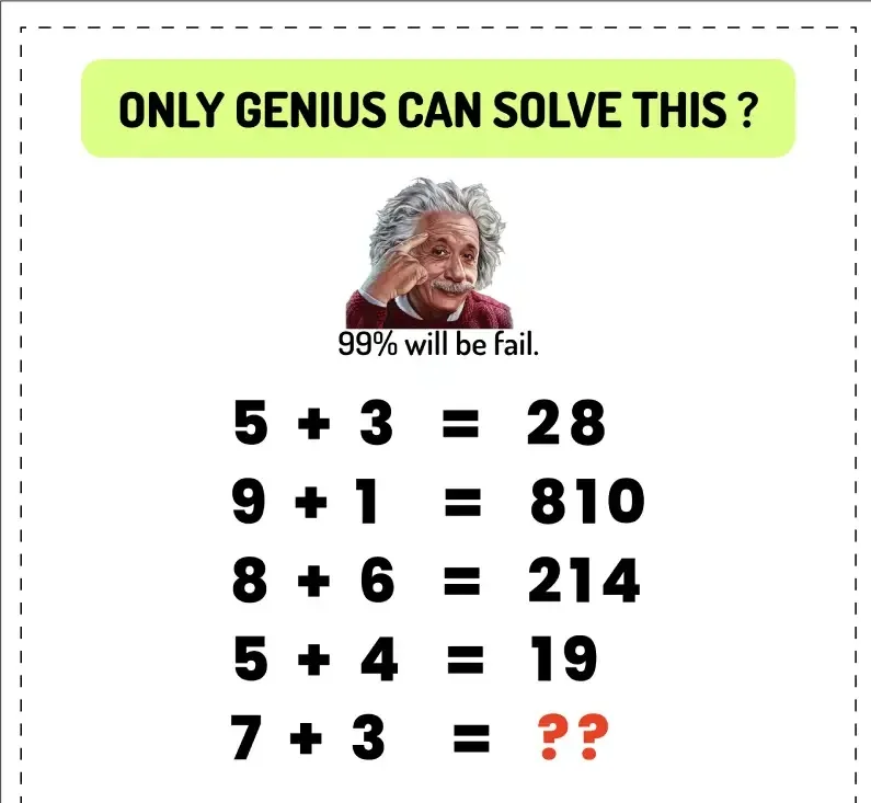 Can You Solve Today’s Math Equation Puzzle? It’s The Daily Math Challenge.