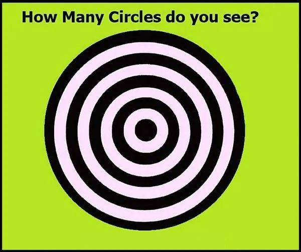 This is a test of your intelligence level—only a genius will be able to identify all the circles in the image in under nine seconds!