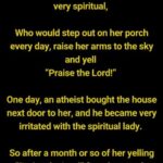 A Little Old Lady Who Was Very Spiritual.