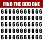 Let’s See How Good Are Your Eyes? – Find The Odd Letter and Number Out!