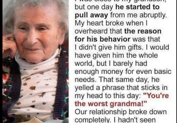 My Grandson Told Me I’m the Worst Grandma, 8 Years Later He Appears at My Doorstep on His Knees – Story of the Day