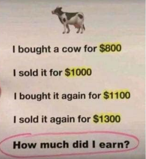 Take a Seat, This Viral Cow Math Puzzle Will Take Your Brain for a Ride