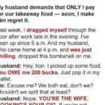 The lesson my husband will remember once and for all is