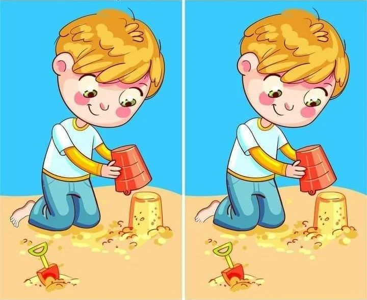 Try to find the difference between the images in 9 seconds