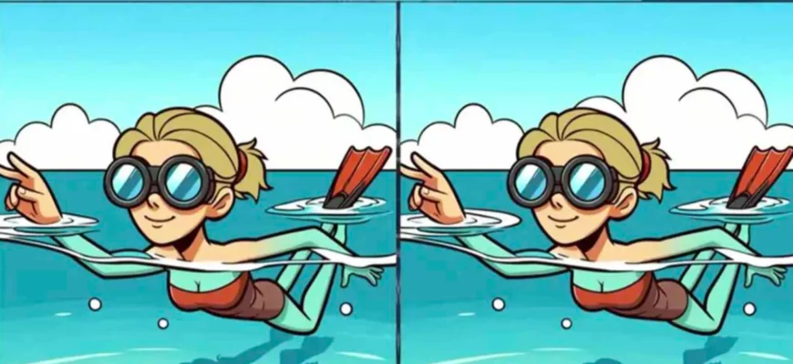 Only people with eagle eyes find the differences!