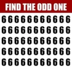 Let’s See How Good Are Your Eyes? – Find The Odd Letter and Number Out!