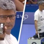Insane footage shows the skill of Olympic shooter who turned up with no specialist equipment and won silver