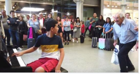 When a man asks a boy to play Bohemian Rhapsody, the boy steps up and puts on a show that the crowd will never forget…