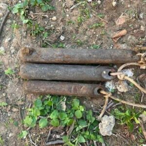 These old rusty sticks once had a unique use