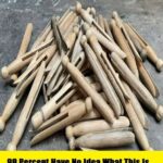 Online users look for answers on old wooden objects that fed clothing to the wind