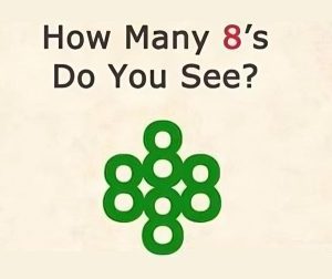 Can you find all nine number 8s in this puzzle?