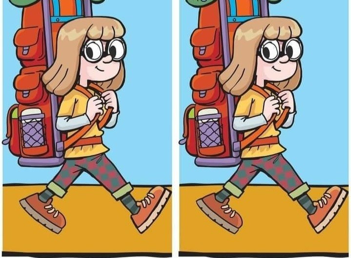 Try to find the differences hidden in the “Traveler” picture in 19 seconds