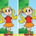 See if you can spot the hidden difference in the image of a blonde within 16 seconds.