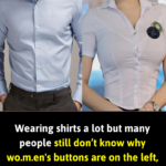 Many people wear shirts often, but few know why women’s buttons are on the left and men’s are on the right