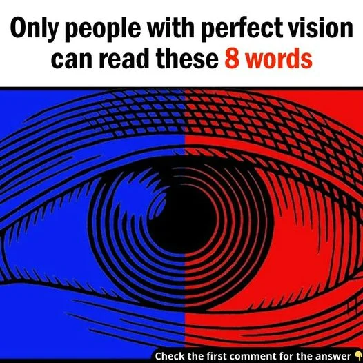 Only People With Perfect Color Vision Can Read These Words