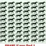 Can you identify any three-legged horses? See if you can find one or even several!