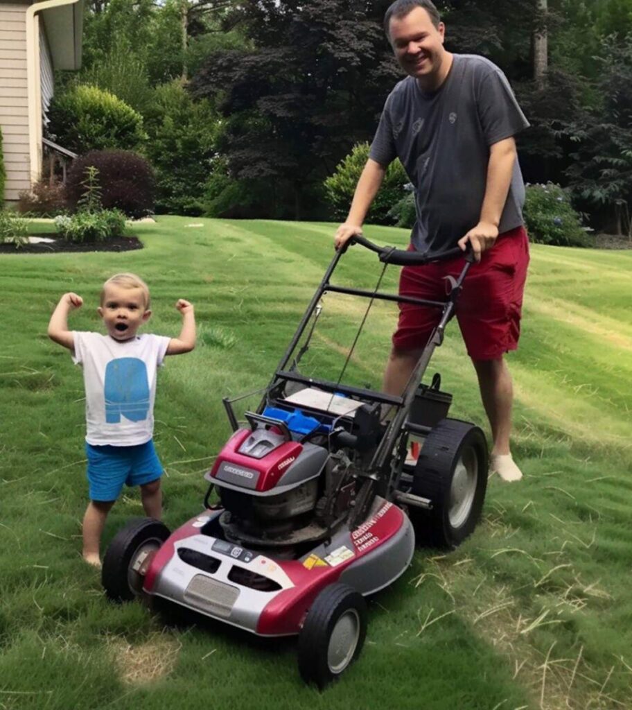 Single Dad Helps Older Woman Mow Her Lawn, Soon Gets a Call from Her Lawyer — Story of the Day
