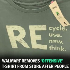 Walmart Removes Offensive Shirt With Hidden Curse After Complaints