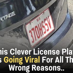 This Clever License Plate Is Making Waves for Surprising Reason