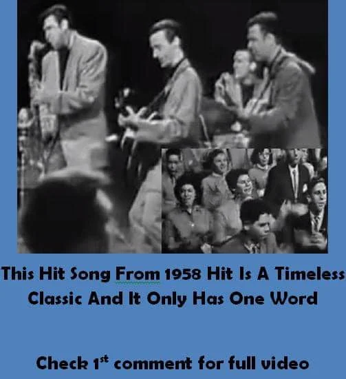 This Hit Song From 1958 Hit Is A Timeless Classic And It Only Has One Word