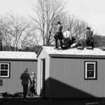 Boone NC officials have confirmed that 62 members of the Pennsylvania Amish community have completed the construction of 12 tiny homes in under 48 hours.