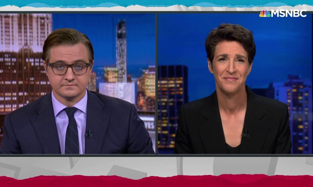 JUST IN: Rachel Maddow, Chris Hayes Hit With Major Legal Trouble
