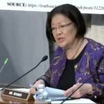 Mazie Hirono got smart with Kash Patel, then we dug up her past