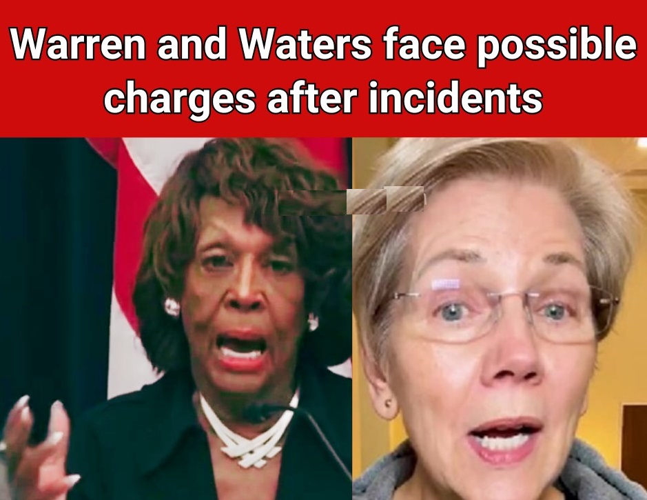 Journalist prepares to file assault charges against Maxine Waters and Elizabeth Warren