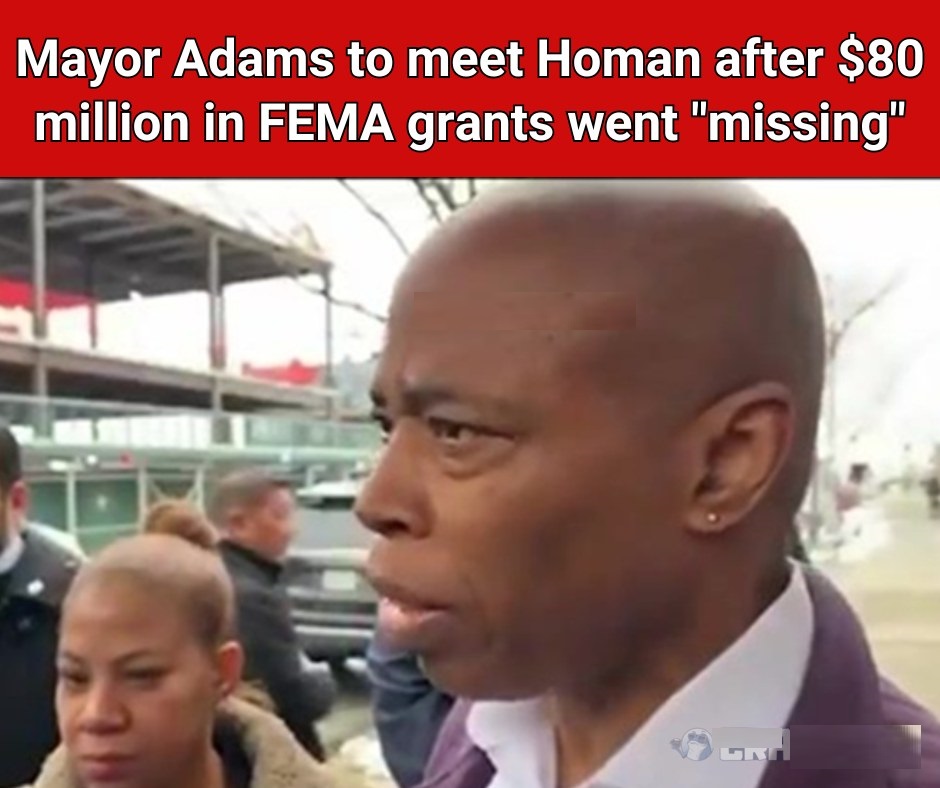 Mayor Adams to meet Tom Homan after $80 million in FEMA grants went “missing”
