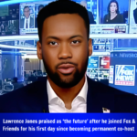 Lawrence Jones praised as ‘the future’ after he joined Fox & Friends for his first day since becoming permanent co-host