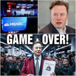 7 MINUTES AGO: Elon Musk announced that he has acquired MSNBC for $900 million to put an end to toxic programming.