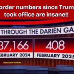 BORDER NUMBERS HAVE DECLINED SIGNIFICANTLY SINCE TRUMP TOOK OFFICE