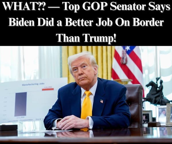 Republican Says His Biden-Backed Border Bill Was Better Than Trumps