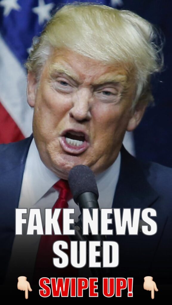 TRUMP STRIKES BACK WITH $10 BILLION LAWSUIT AGAINST FAKE NEWS WALL STREET JOURNAL