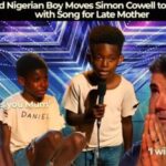 10-Year-Old Nigerian Boy Moves Simon Cowell to Tears on AGT with Song