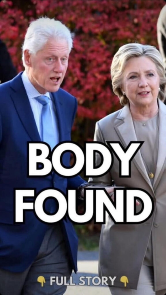 Bill Clinton with tears in their eyes make the sad announcement…