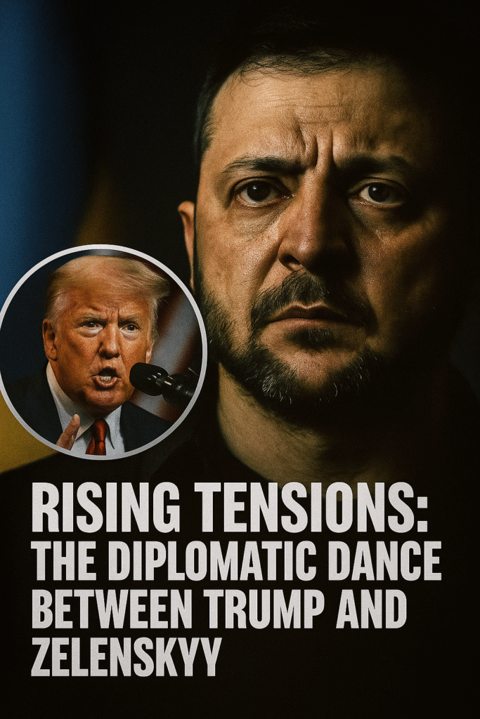 “The Trump–Zelenskyy Diplomatic Standoff: Rising Tensions on the Global Stage”