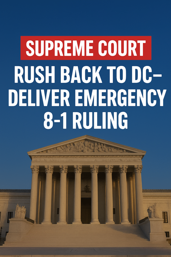 SCOTUS Greenlights Trump Plans For ‘Large-Scale’ Firings At Federal Agencies