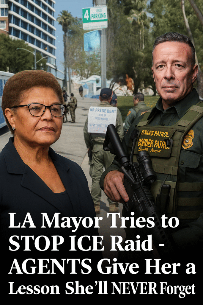 L.A. Mayor Tries Interfering With ICE Raid, Gets Shut Down