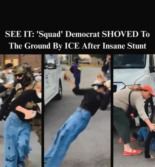 ICE Agents Slam Democratic Candidate to the Ground in Shocking Confrontation
