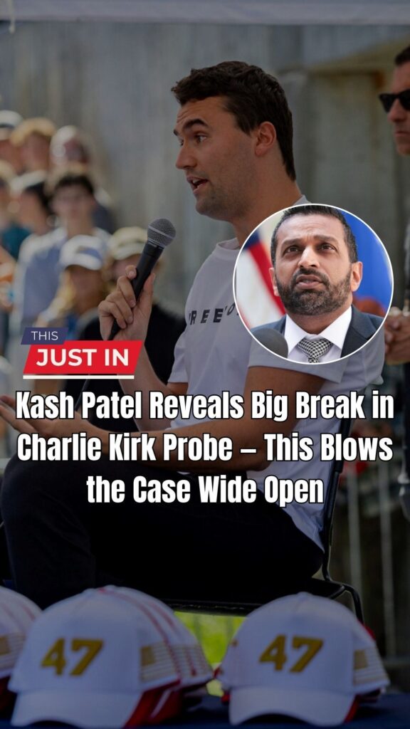 Kash Patel Reveals Big Break in Charlie Kirk Probe