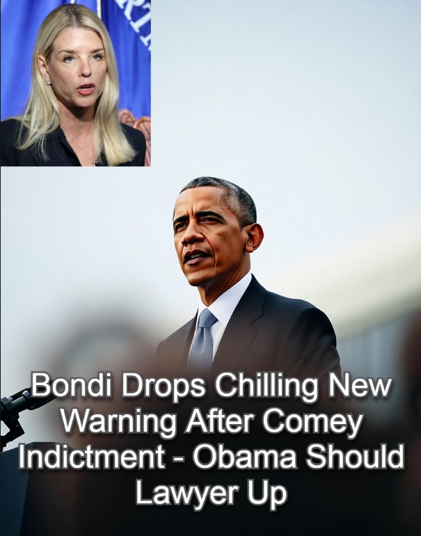 Pam Bondi Releases Statement Following Indictment of Former FBI Director James Comey