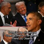 Obama Criticizes Trump’s Use of the National Guard in Cities, Calling It a “Dangerous Trend”