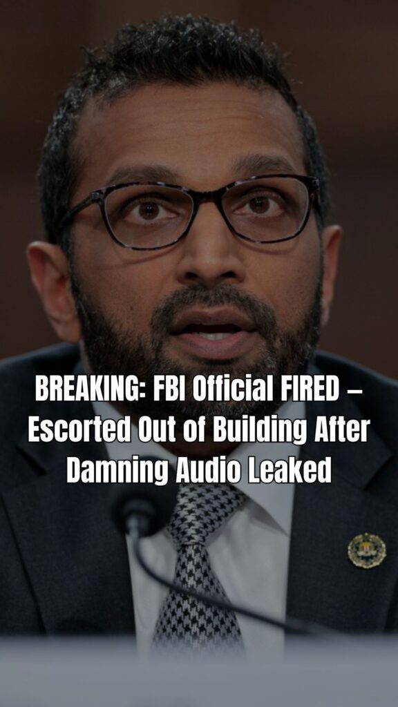 FBI Official Fired After Suggesting Epstein ‘Cover-Up’ Involving Dems