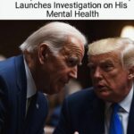 Joe Biden Gives 6-Word Response After President Trump Launches Investigation on His Mental Health !